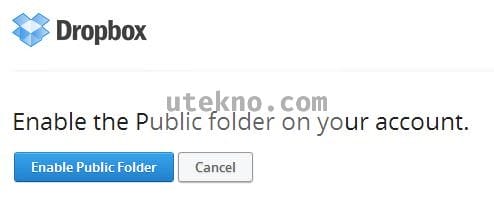 dropbox-enable-public-folder