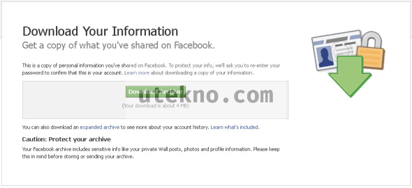 Facebook Download Your Information Download Archive