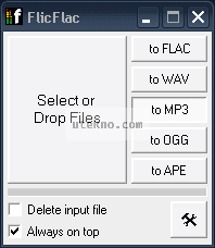 FlicFlac interface