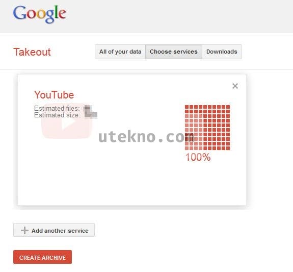 Google Takeout YouTube