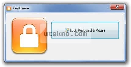 KeyFreeze lock active