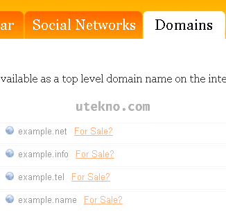 Knowem Domain Name