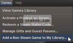 steam-add-a non-steam-game-to-my -library