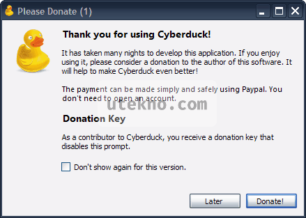 cyberduck-please-donate