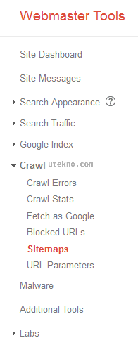 google-webmasters-menu-crawl-sitemaps