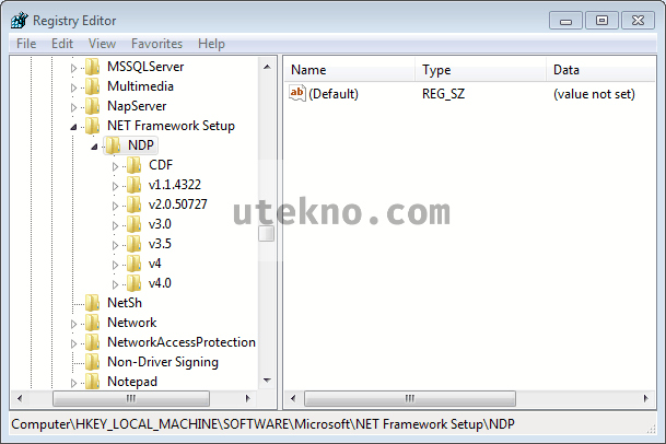 windows-7-registry-editor-net-framework-setup-ndp