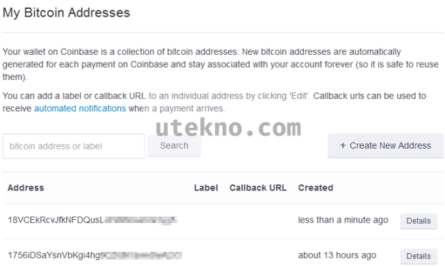 coinbase-my-bitcoin-addresses