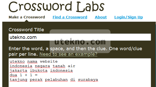 crossword-labs