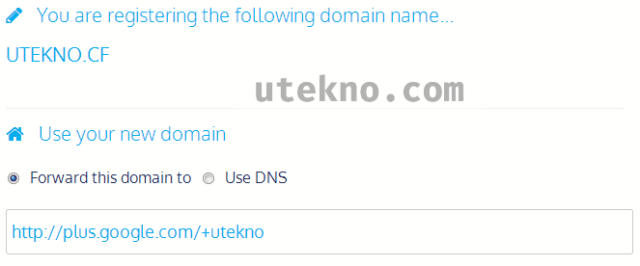 freenom-domain-forwarding
