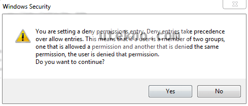 windows-7-warning-you-are-setting-a-deny-permissions-entry