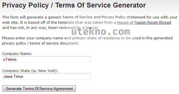 privacy-policy-generator