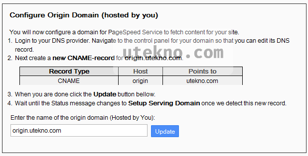 google-pagespeed-service-configure-origin-domain