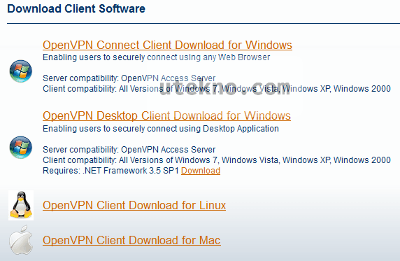 openvpn-client-software-packages