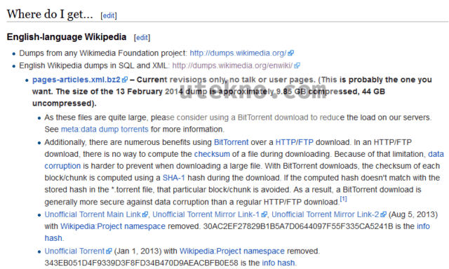 wikipedia-database-download