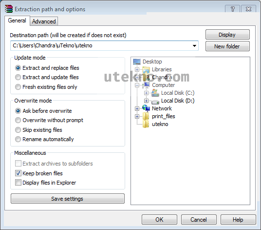 winrar-extraction-path-and-options