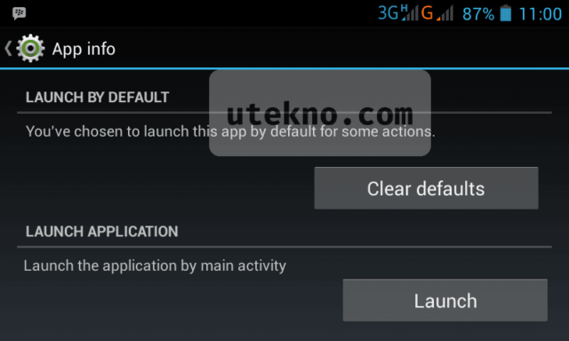 android-launch-by-default