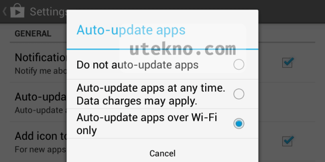 google play store auto update apps