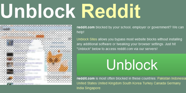 unblock sites reddit