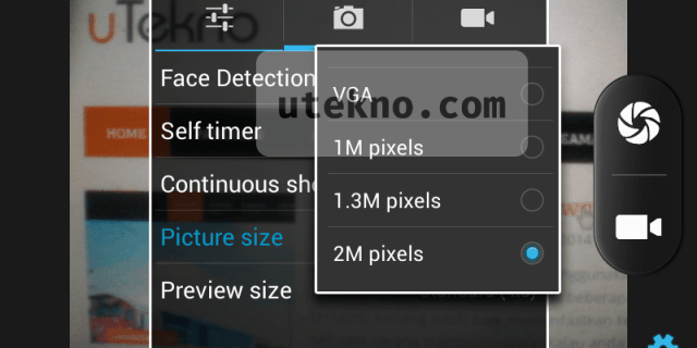 android camera picture size