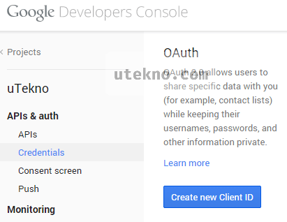 google-developers-console-oauth