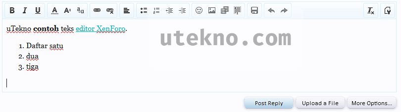xenforo-text-editor