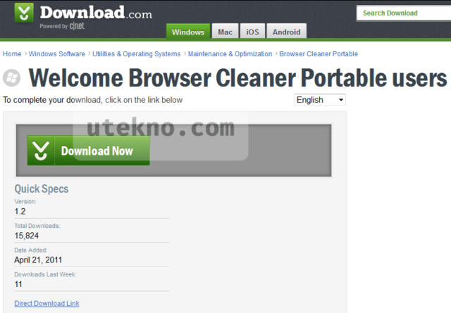 download-com-browser-cleaner-info-page