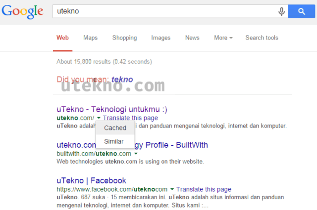 google-search-cached-similar