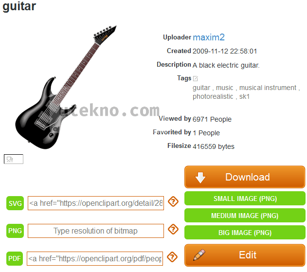 openclipart-guitar