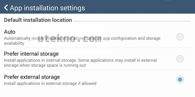 android zenfone default app installation settings