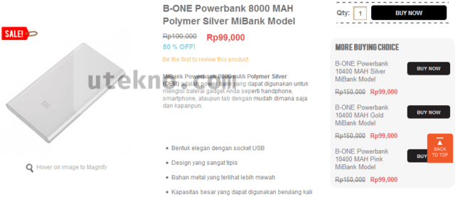 bilna-b-one-powerbank-8000-mah-polymer-silver-mibank
