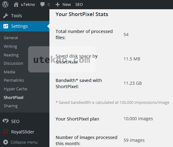 shortpixel-stats-wordpress-plugin-settings
