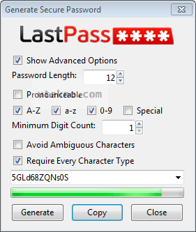 lastpass-generate-secure-password