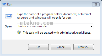 windows-run-firefox-exe-safe-mode