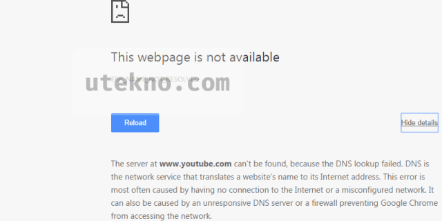 google chrome youtube is not available