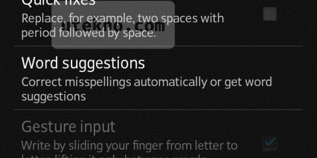 sony xperia sp text input settings