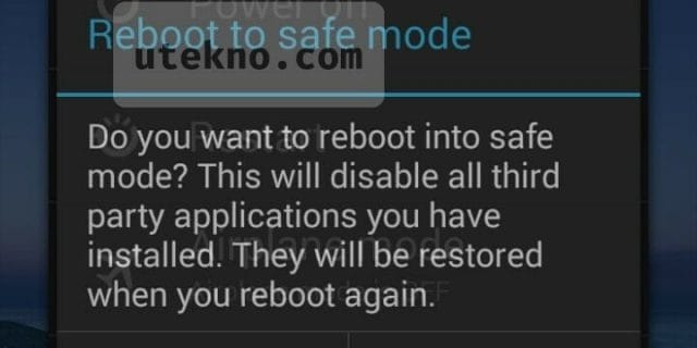 asus zenfone 5 reboot to safe mode