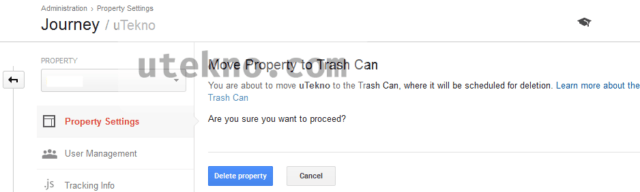 google-analytics-move-property-to-trash-can