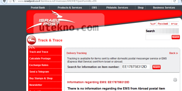 israel post delivery tracking
