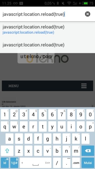 android-chrome-javascript-location-reload-true