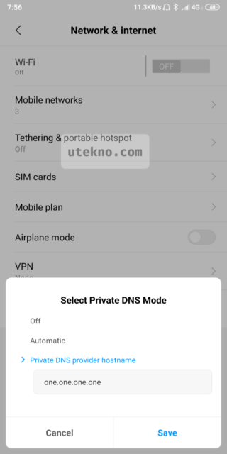 android private dns settings
