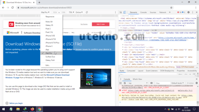 windows 10 download chrome developer tools
