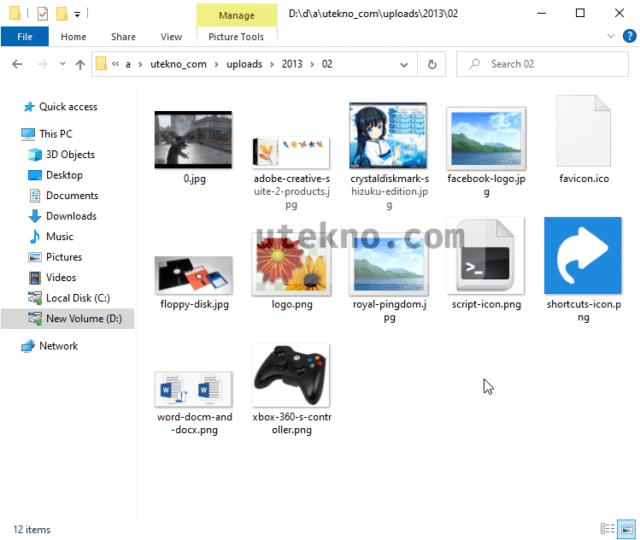 windows 10 file explorer gambar rusak