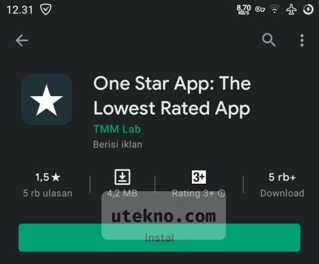 one star app