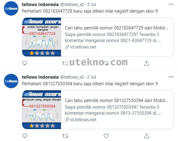 tellows indonesia twitter